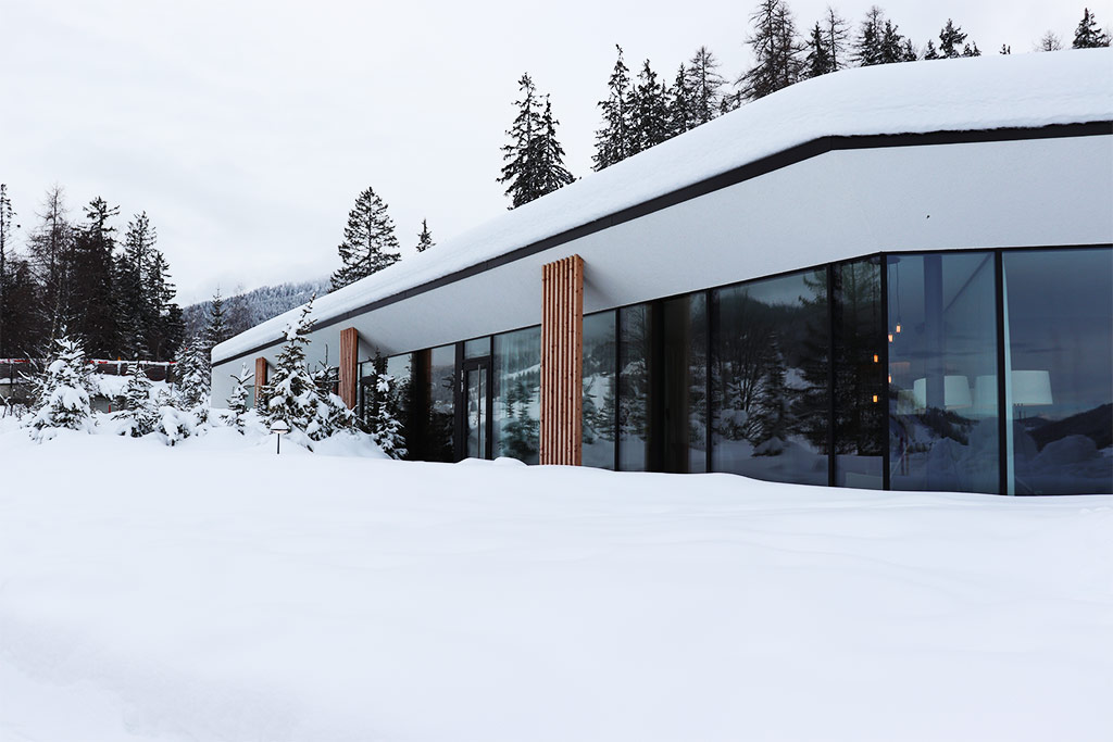 foto del centro benessere in montagna