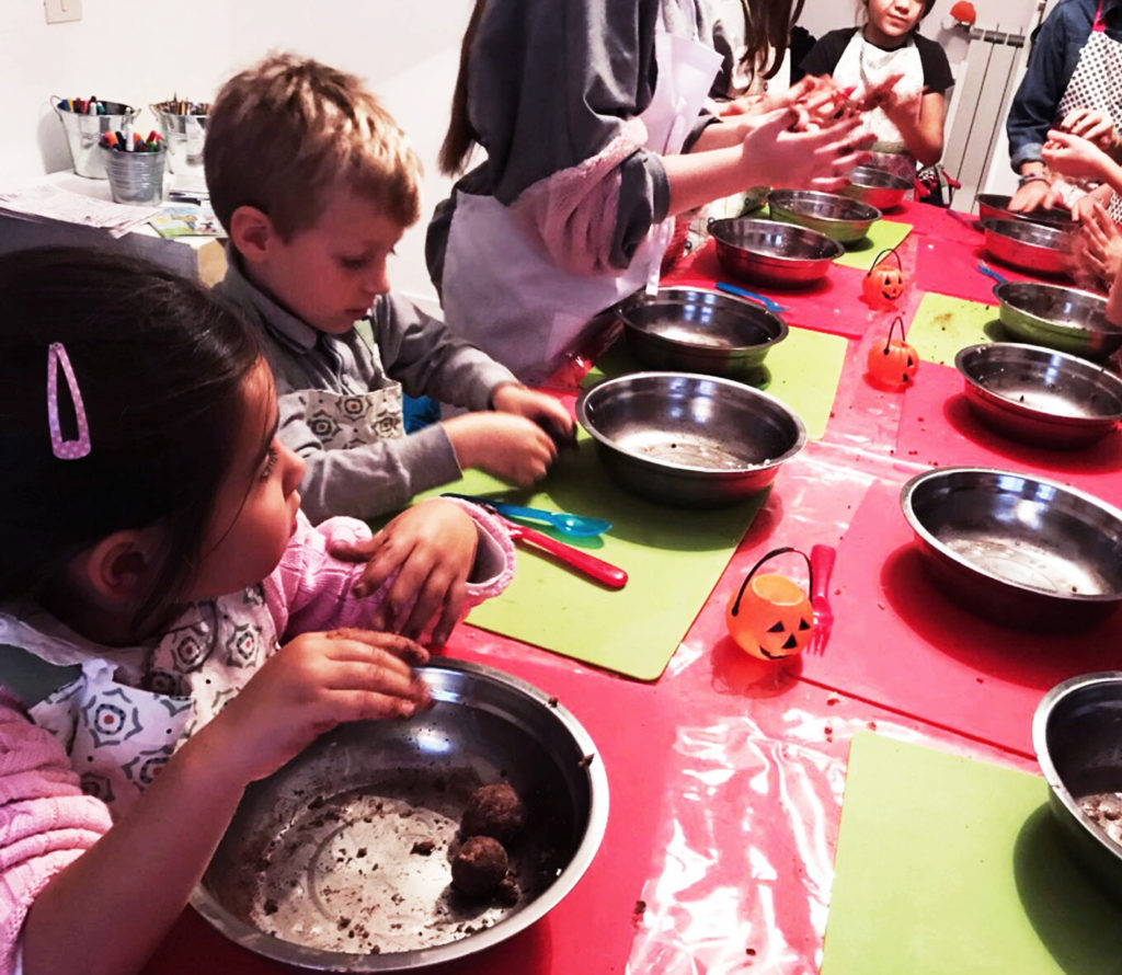 laboratori di cucina per bambini