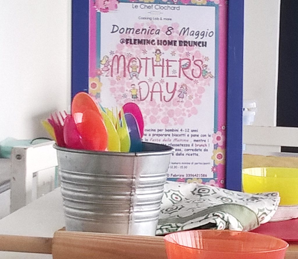 happy mother's day laboratorio di cucina per bambini