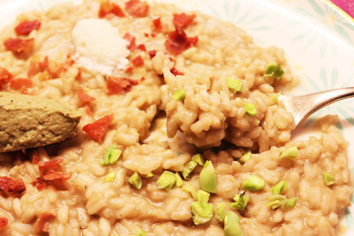 Risotto fave e pecorino