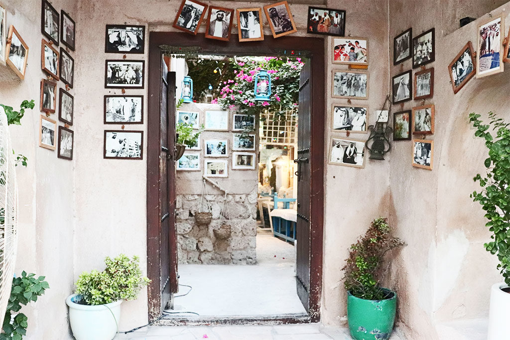 l'ingresso dell'Arabian Tea House