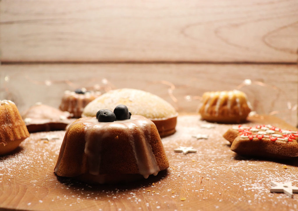 foto delle mini bundt cake