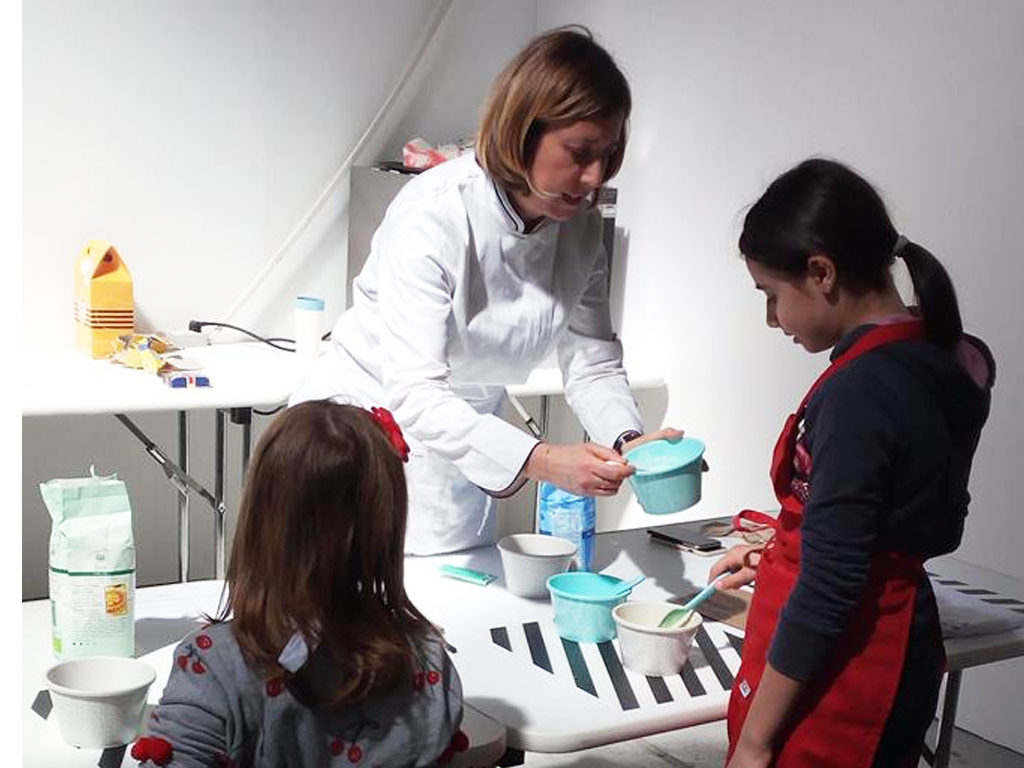 laboratorio di cucpacke con i bambini