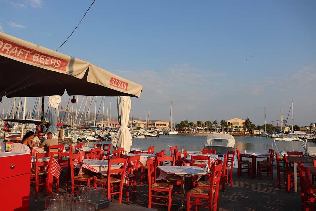 trattoria del proto di Lefkada dove si mangia melitzanosalata