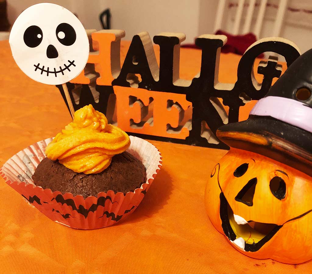 foto cup cake halloween